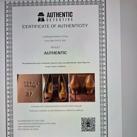 Women's Brown Leather Whipstitch Peep-Toe Platform Pumps - Picture 8 of 8